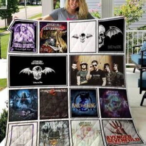 Avenged Sevenfold Quilt Blanket  Limited Quilt Blanket